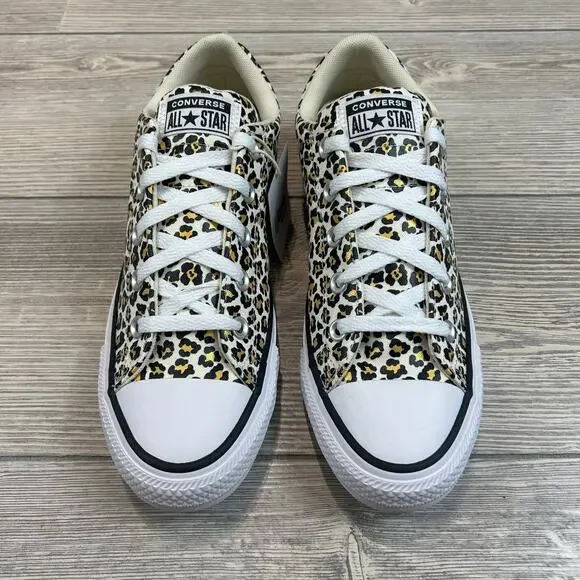 Converse Street Low Top Cheetah Sneakers Women's Size 8 NWT - Picture 4 of 9